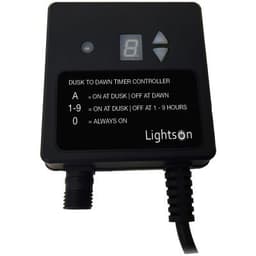 Ljussensor/timer max 150w ip44
