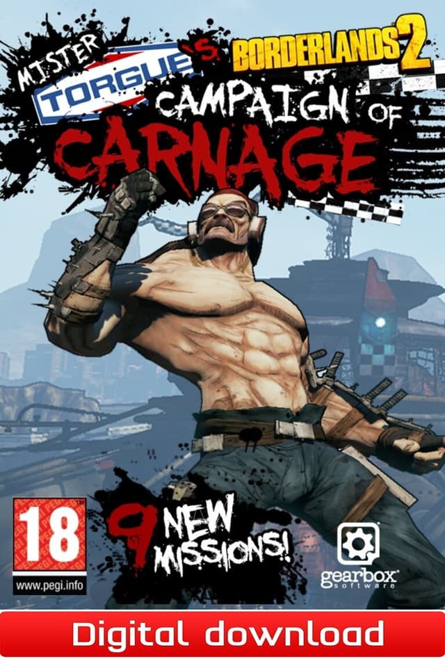Borderlands 2 DLC 2 Mr Torgue"s Campaign of Carnage - PC Windows