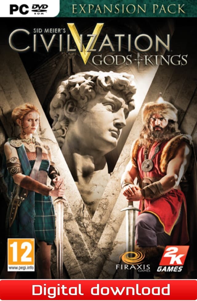 Sid Meier"s Civilization V: Gods & Kings - PC Windows,Mac OSX,Linux