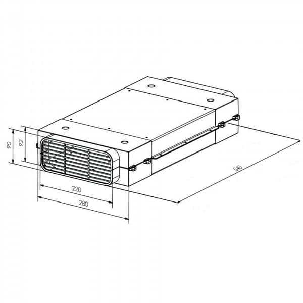 Plasmafilter, Q800 till flatkanal