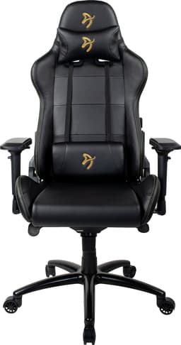 Arozzi Verona Signature PU gamingstol (svart med guldlogotyp)