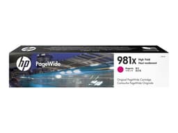 HP bläckpatron 981X High Yield Original PageWide Magenta