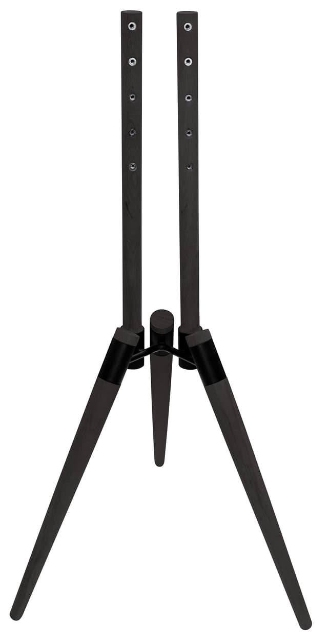TV-stativ 37-70" - svartbetsad ek