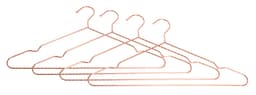 Galge, tvinnad, brons - 4-pack