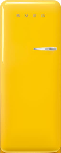 Smeg 50 s style Kylskåp med frysfack FAB28LYW5 (gul)