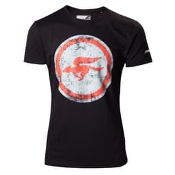T-shirt Nintendo - Starfox tema svart (M)