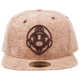 Nintendo Mario cork keps (naturfärgad)
