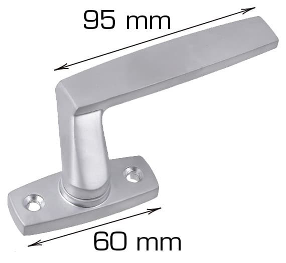 Altandörrhandtag - höger