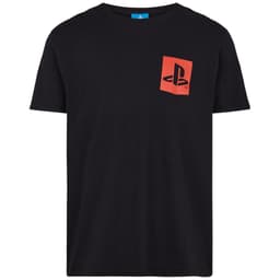 PlayStation T-shirt svart/röd (XL)