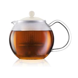 Bodum Tepress med glashandtag och färgat plastlock ASSAM 0.5 L