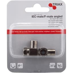 Triax IEC-hane till F-hane vinkel