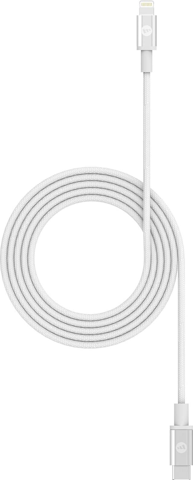 Mophie USB-C to Lightning laddkabel 1.8m (vit)