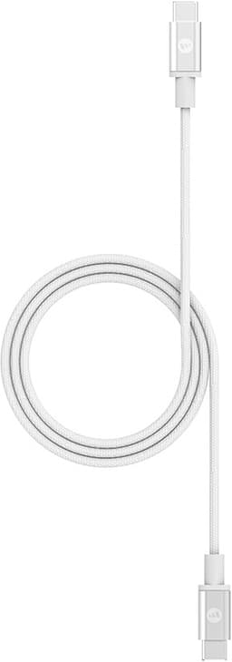 Mophie USB-C till USB-C laddkabel 1.5 m (vit)