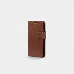 Trunk iPhone 12 Pro Max Fodral Leather Wallet Löstagbart Skal Brun