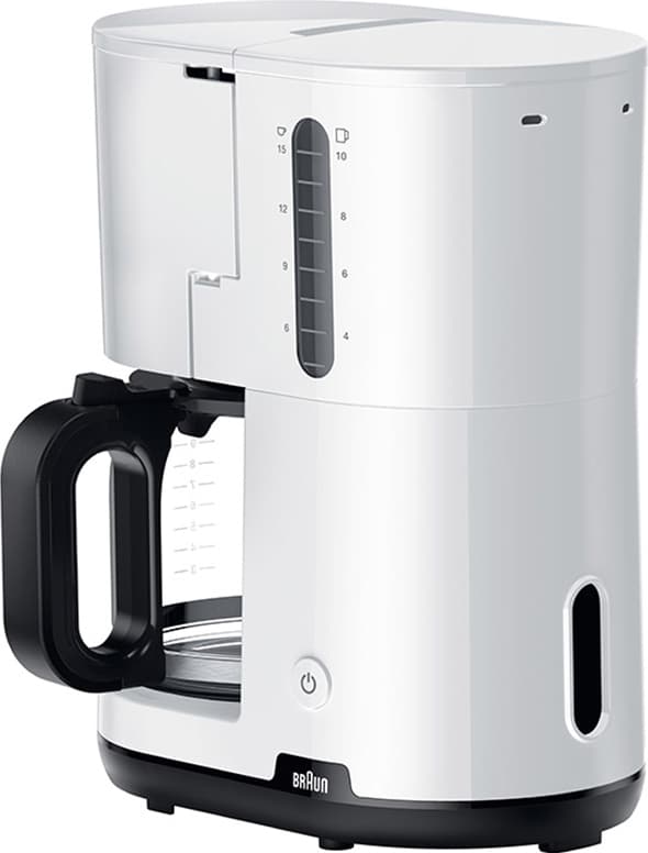 Braun Breakfast 1 kaffebryggare KF1100WH (vit)