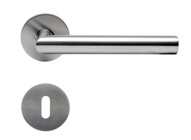 Dørhåndtak 19 mm V-Rustfritt