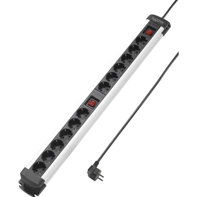 Sygonix SY-4538268 Förgreningsdosa med brytare 12x
