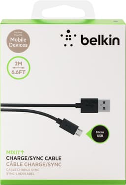 Belkin USB-A till Micro USB-kabel (2m)