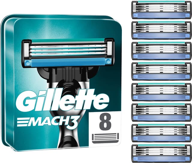 Gillette Mach3 rakblad 8-pack 462834