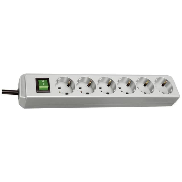 Brennenstuhl 1159550015 Förgreningsdosa med brytare 6x