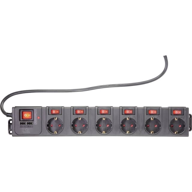 Renkforce RF-3313344 Grenuttag med överspänningsskydd
