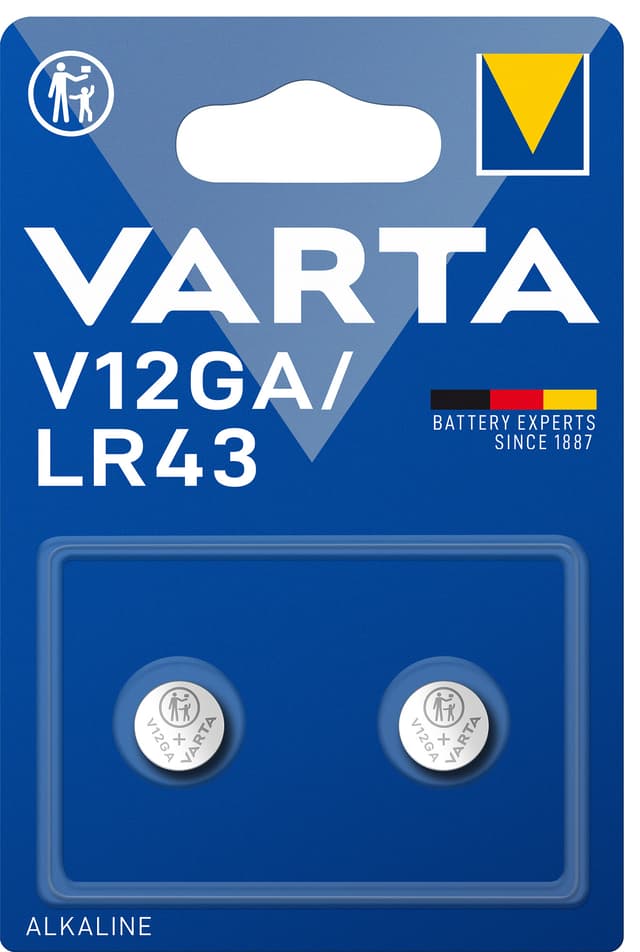 Varta V 12 Ga batteri (2st)
