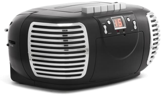 GPO PCD 299 CD/kassettspelare - Svart