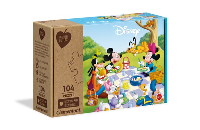 Mickey Mouse - Puzzles Kids (100% Recycled) 104 pcs