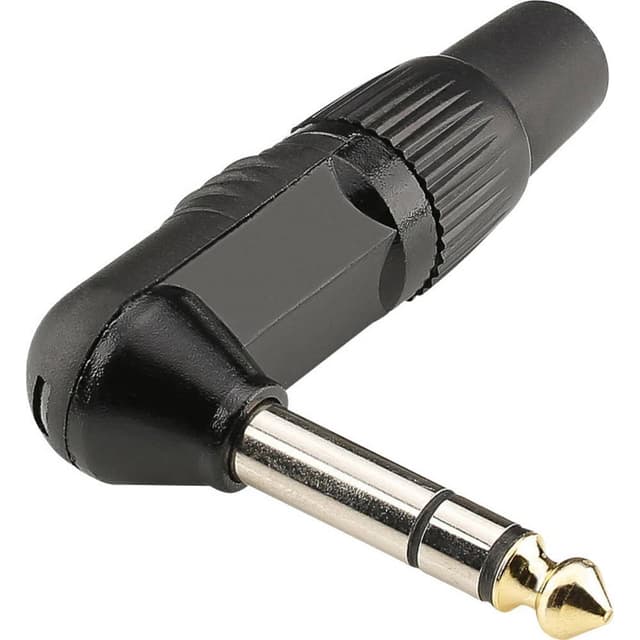 Hicon HI-J63SA06 Hörlursuttag 6.35 mm Kontakt hane
