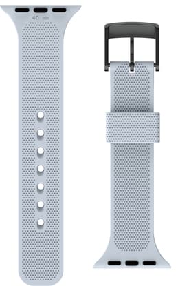 U by UAG Aurora Apple Watch 42/44/45  mm silikonrem (soft blue)