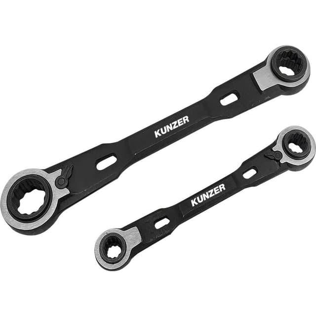 Skiftnyckel-ringnyckelsats 4x 8 - 19 mm Kunzer 7RRS02