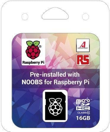 OKdo NOOBS SD card, 16 GB NOOBS for Raspberry Pi