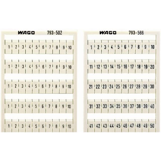 WAGO 248-501 Skriven text 100 st