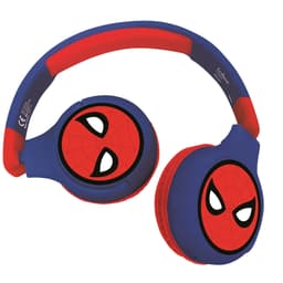 2 i 1 Bluetooth och trådbundna bekväma hopfällbara hörlurar med säker volym för barn - Spider-Man