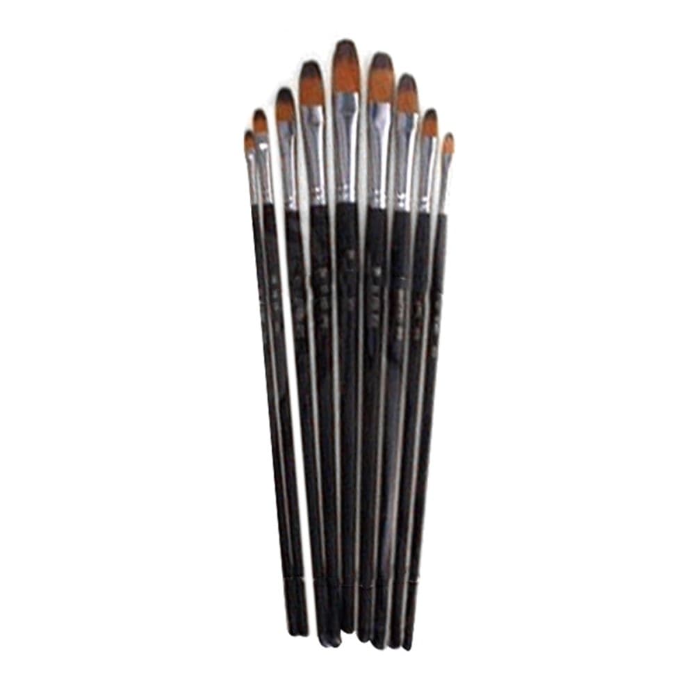 Syntetisk Pensel Set 3-pack för ansiktsmålning main image 0