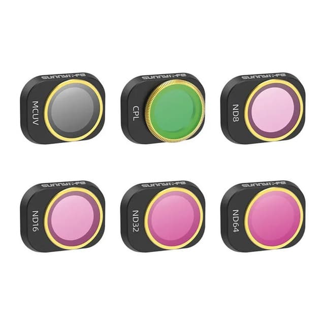 Sunnylife kamerafilter MCUV/CPL/ND/8/ND16/ND32/ND64 DJI Mini 4 Pro