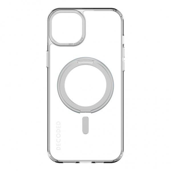 Decoded iPhone 15 Plus Skal Recycled Plastic Transparant Loop Stand Back Cover Klar