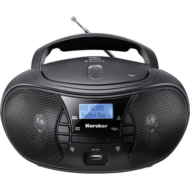 Karcher RR 5028D CD-radio DAB+, FM DAB+, FM, Bluetooth,