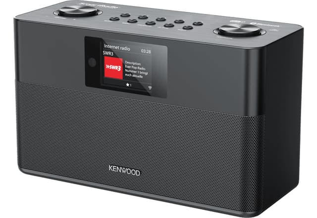 Kenwood CR-ST100SB Internett/DAB+, BT, Svart