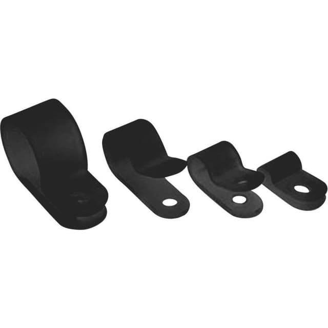 HellermannTyton 211-60001 H2P-HS-BK Fästklämma skruv