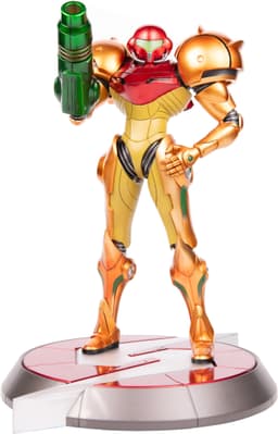 First 4 Figures Metroid Prime actionfigur (Samus Varia dräkt)