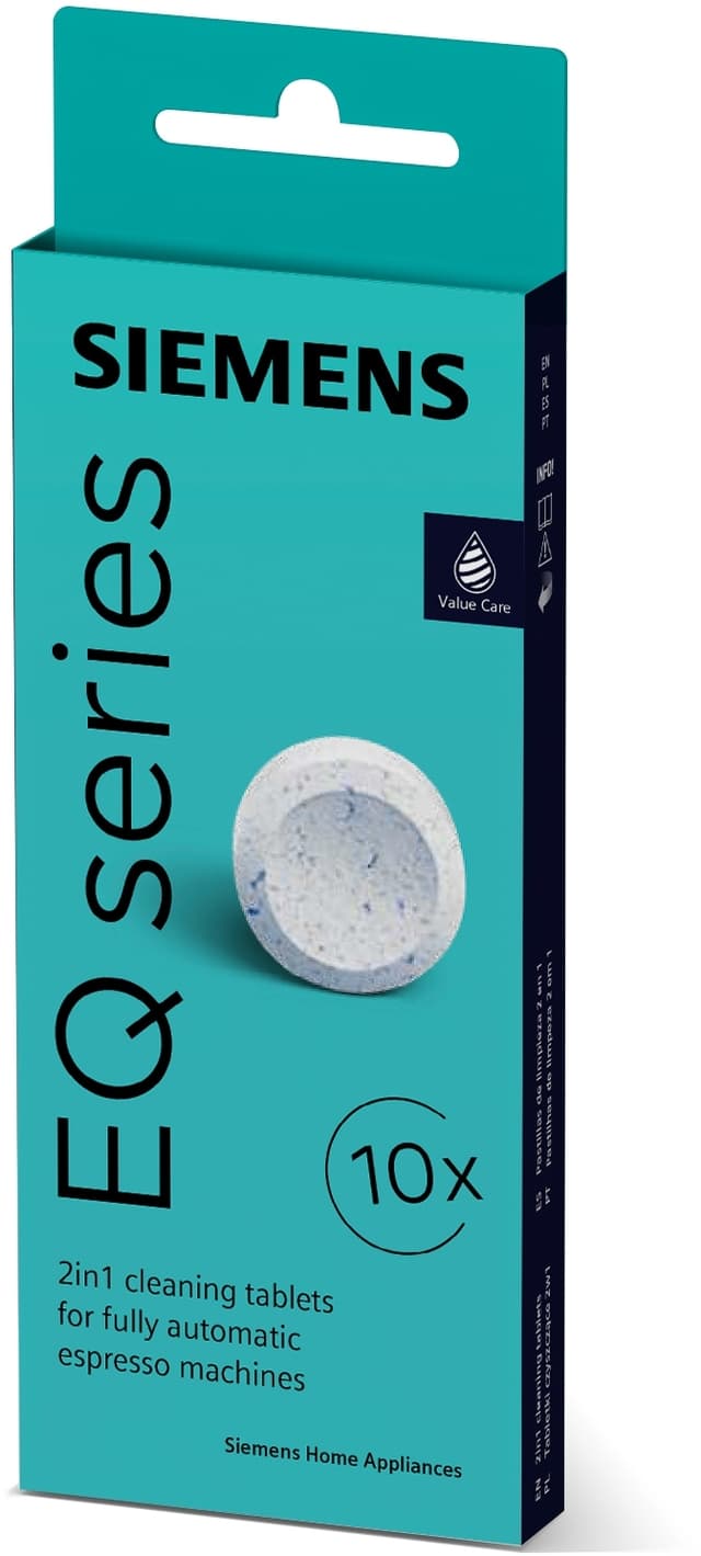 Siemens Espresso EQ Series Calc’nClean rengöringstabletter TZ80001B
