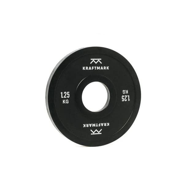 Kraftmark Internationella 50 mm Change Plates, Viktskivor gummerade 1,5 kg