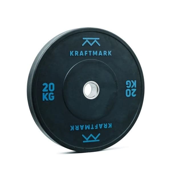 Kraftmark Internationella Viktskivor 50 mm Bumper 2.0, Viktskivor bumper 20 kg