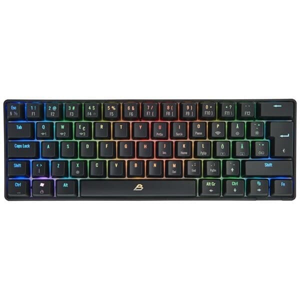 Blackstorm RGB Mech 2 Dual Mode 60 % gamingtangentbord - Svart ...