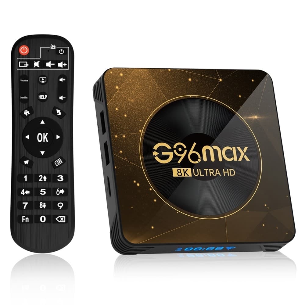 G96max 4+32GB 8K Ultra HD Smart TV Box H616 Android 13.0 - Elgiganten ...