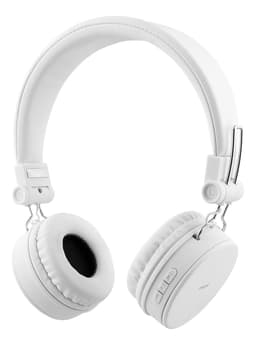 BT200 Foldable on-ear BT headset, 3.5 mm, white
