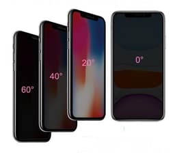 KAPSOLO PRIVACY Skärmskydd för iPhone 12 Mini, 3D, 9H