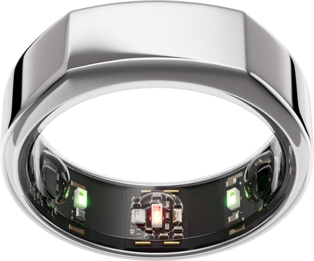 Oura-ring Gen3 Heritage smartring storlek 12 (Silver)