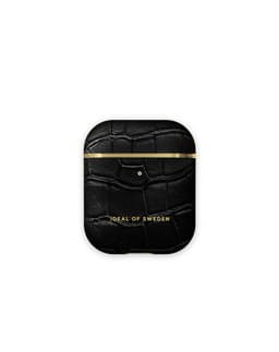 Atelier AirPods Case Jet Black Croco Rcyld Mtr
